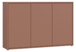 ŠIROKÁ KOMODA, terakotová, 154,2/99,1/34,9 cm Carryhome - Online Only drobný nábytok, Online Only