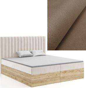 MD Kontinentálna Boxspring posteľ CAMILA 140x200 výber z farieb MANILA_05