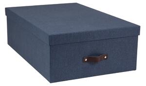 Súprava 3 modrých úložných škatúľ Bigso Box of Sweden Inge