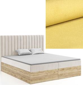 MD Kontinentálna Boxspring posteľ CAMILA 140x200 výber z farieb KRONOS_11