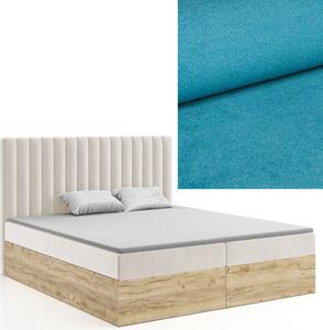 MD Kontinentálna Boxspring posteľ CAMILA 140x200 výber z farieb KRONOS_13