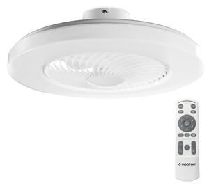 Noaton 12058W Triton, biela, stropný ventilátor so svetlom