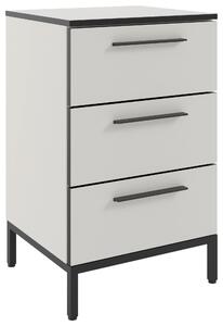 NOČNÝ STOLÍK, biela, 45/72,4/40 cm - Obývacie zostavy, Online Only