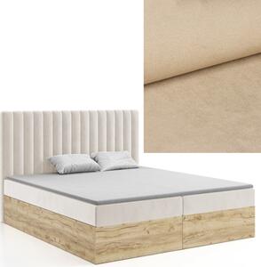 MD Kontinentálna Boxspring posteľ CAMILA 120x200 výber z farieb KRONOS_35