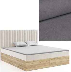 MD Kontinentálna Boxspring posteľ CAMILA 140x200 výber z farieb KRONOS_22