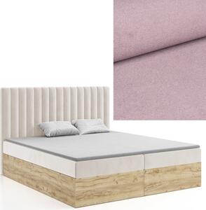 MD Kontinentálna Boxspring posteľ CAMILA 140x200 výber z farieb KRONOS_27