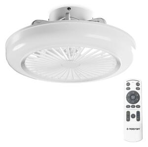 Noaton 11045W Polaris, biela, stropný ventilátor so svetlom