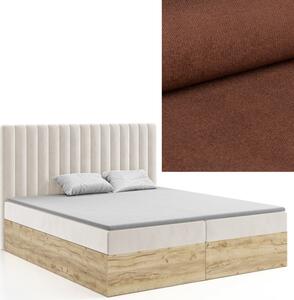 MD Kontinentálna Boxspring posteľ CAMILA 140x200 výber z farieb KRONOS_28