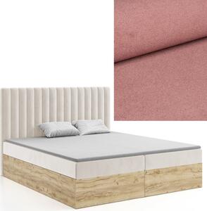 MD Kontinentálna Boxspring posteľ CAMILA 140x200 výber z farieb KRONOS_29