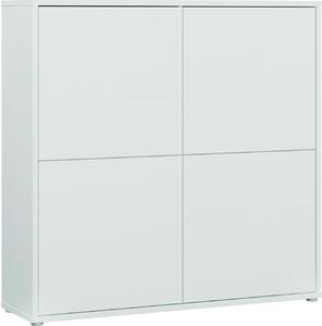 VYSOKÁ KOMODA, svetlosivá, 124,5/121,5/34,9 cm Carryhome - Online Only drobný nábytok, Online Only