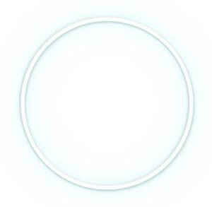 Biela nástenná svietiaca dekorácia Candy Shock Circle, ø 40 cm
