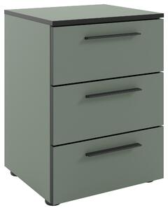 NOČNÝ STOLÍK, trstinovozelená, 45/61,4/40 cm - Obývacie zostavy, Online Only