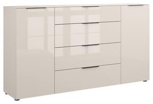 ŠIROKÁ KOMODA, kašmírová, 180/98,7/40 cm - Online Only drobný nábytok, Online Only
