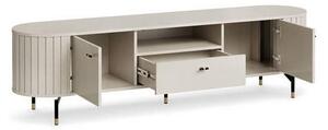 SKRINKA POD TV, čierna, zlatá, kašmírová, 180,1/49/40 cm Milino - Online Only drobný nábytok, Online Only