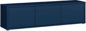 NÍZKA KOMODA, tmavomodrá, 154,2/42,5/34,9 cm Carryhome - TV nábytok, Online Only