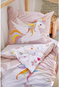 Detské bavlnené obliečky Selection Unicorn, 140 x 200 cm