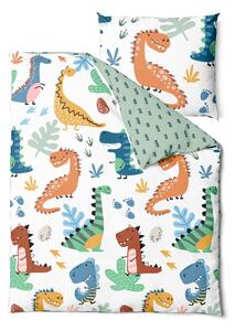 Detské bavlnené obliečky Selection Dinos, 140 x 200 cm