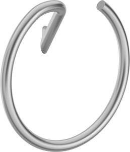 Deante Silia, nástenný okrúhly držiak na uteráky, oceľová, DEA-ADI_F611