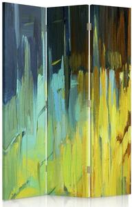 Paraván Prímorská abstrakcia Rozmery: 110 x 170 cm, Prevedenie: Klasický paraván