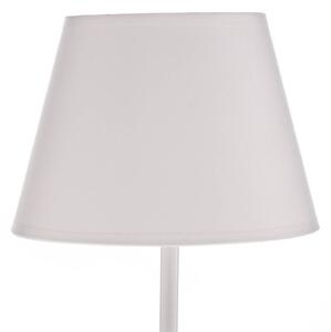 Stolová lampa Soho, kónická výška 33 cm, biela