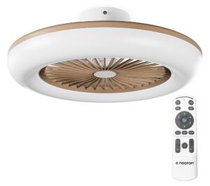 Noaton 11055G Callisto, zlatá, stropný ventilátor so svetlom