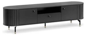 SKRINKA POD TV, čierna, zlatá, 180,1/49/40 cm Milino - Online Only drobný nábytok, Online Only