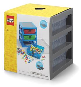 Sivý organizér s 3 zásuvkami LEGO® Storage
