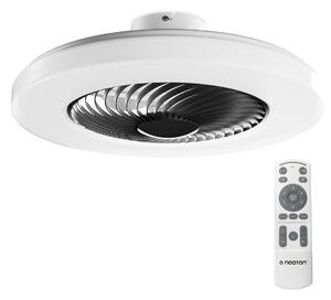 Noaton 12058B Triton, čierna, stropný ventilátor so svetlom