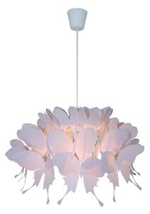 Detský luster FARFALLA 1xE27/60W/230V ružový