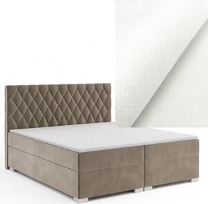 MD Kontinentálna Boxspring posteľ GEMINI 120x200 výber z farieb MANILA_00
