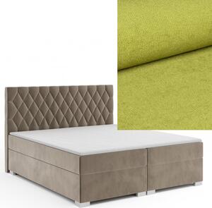 MD Kontinentálna Boxspring posteľ GEMINI 120x200 výber z farieb KRONOS_16