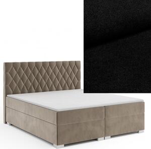 MD Kontinentálna Boxspring posteľ GEMINI 140x200 výber z farieb KRONOS_07