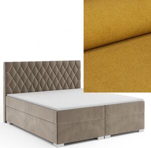 MD Kontinentálna Boxspring posteľ GEMINI 120x200 výber z farieb KRONOS_01