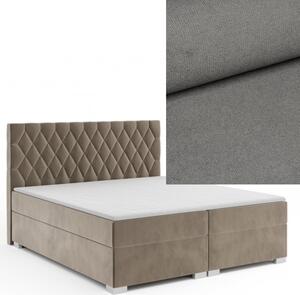 MD Kontinentálna Boxspring posteľ GEMINI 140x200 výber z farieb KRONOS_15