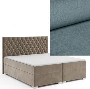 MD Kontinentálna Boxspring posteľ GEMINI 140x200 výber z farieb KRONOS_25