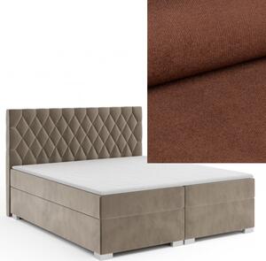 MD Kontinentálna Boxspring posteľ GEMINI 140x200 výber z farieb KRONOS_28