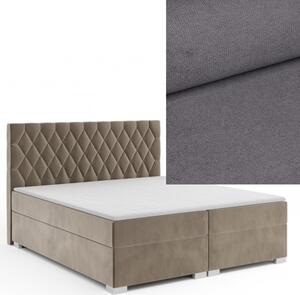 MD Kontinentálna Boxspring posteľ GEMINI 140x200 výber z farieb KRONOS_22