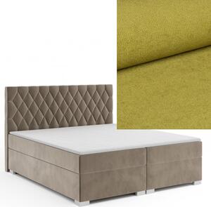MD Kontinentálna Boxspring posteľ GEMINI 140x200 výber z farieb KRONOS_17