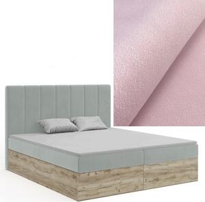 MD Kontinentálna Boxspring posteľ SUMATRA 140x200 výber z farieb MANILA_09