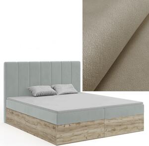 MD Kontinentálna Boxspring posteľ SUMATRA 140x200 výber z farieb MANILA_03