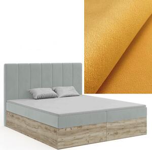 MD Kontinentálna Boxspring posteľ SUMATRA 140x200 výber z farieb MANILA_32