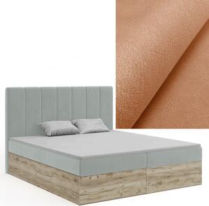 MD Kontinentálna Boxspring posteľ SUMATRA 140x200 výber z farieb MANILA_30