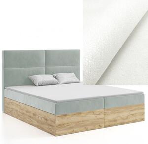 MD Kontinentálna Boxspring posteľ NAOMI 140x200 výber z farieb MANILA_00