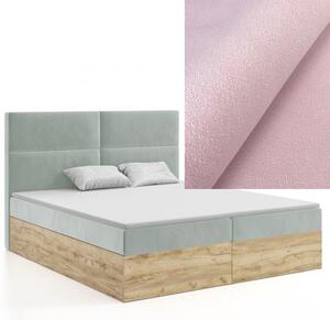 MD Kontinentálna Boxspring posteľ NAOMI 140x200 výber z farieb MANILA_09