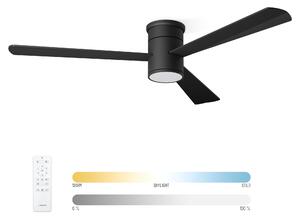 Noaton 15132BB Zoya, biela, stropný ventilátor so svetlom