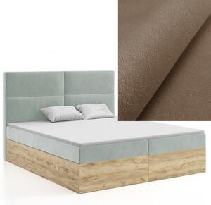 MD Kontinentálna Boxspring posteľ NAOMI 140x200 výber z farieb MANILA_05