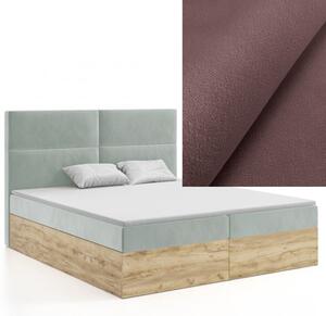MD Kontinentálna Boxspring posteľ NAOMI 140x200 výber z farieb MANILA_07