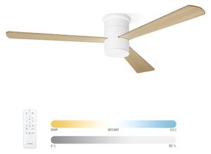 Noaton 15132WL Zoya, biela, stropný ventilátor so svetlom