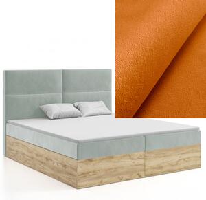 MD Kontinentálna Boxspring posteľ NAOMI 140x200 výber z farieb MANILA_31