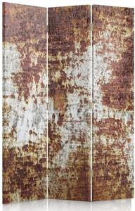 Paraván Hrdzavý kov Rozmery: 110 x 170 cm, Prevedenie: Klasický paraván